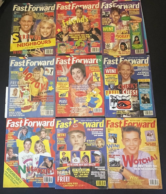 9 Issues of FAST FORWARD UK Magazine