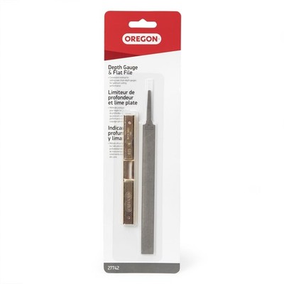 Professional Chainsaw Chain Depth Gauge with Flat File for Optimal Performance