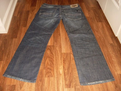 MENS BUFFALO DAVID BITTON TRAVIS JEANS SIZE 33X30