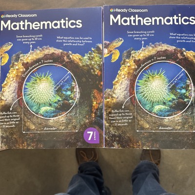 i ready classroom mathematics 2024 Grade 7 Vol.s 1 & 2 Student Edition