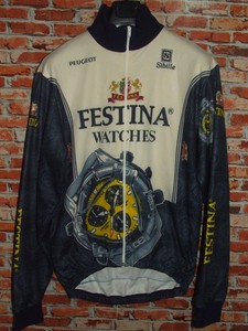 Maillot cycliste Festina Watches Lotus Sibille jersey cycling - XXL