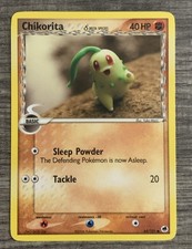 Chikorita 44/101 Dragon Frontiers Regular LP 2006 Pokemon TCG