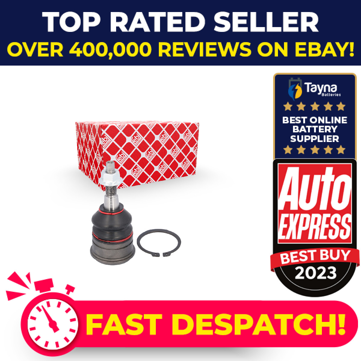 Ball Joint Upper 172917 Febi Suspension 52090206AFSK K52090206AFSK 52090206AGSK