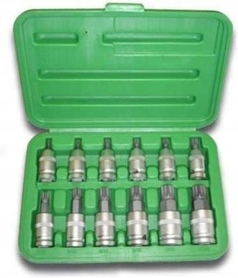 12x Spline Socket Set M4-M20 Steel Vanadium, Power Tools, Workshop
