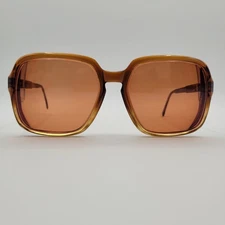 Vintage Harlin Enthony 7521 Brown  Sunglasses Eyeglasses FRAMES ONLY 
