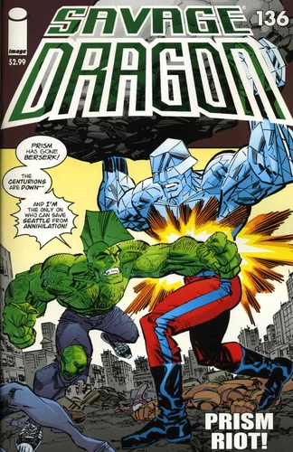 Savage Dragon, The #136 VF; Image | Erik Larsen Prism - we combine shipping