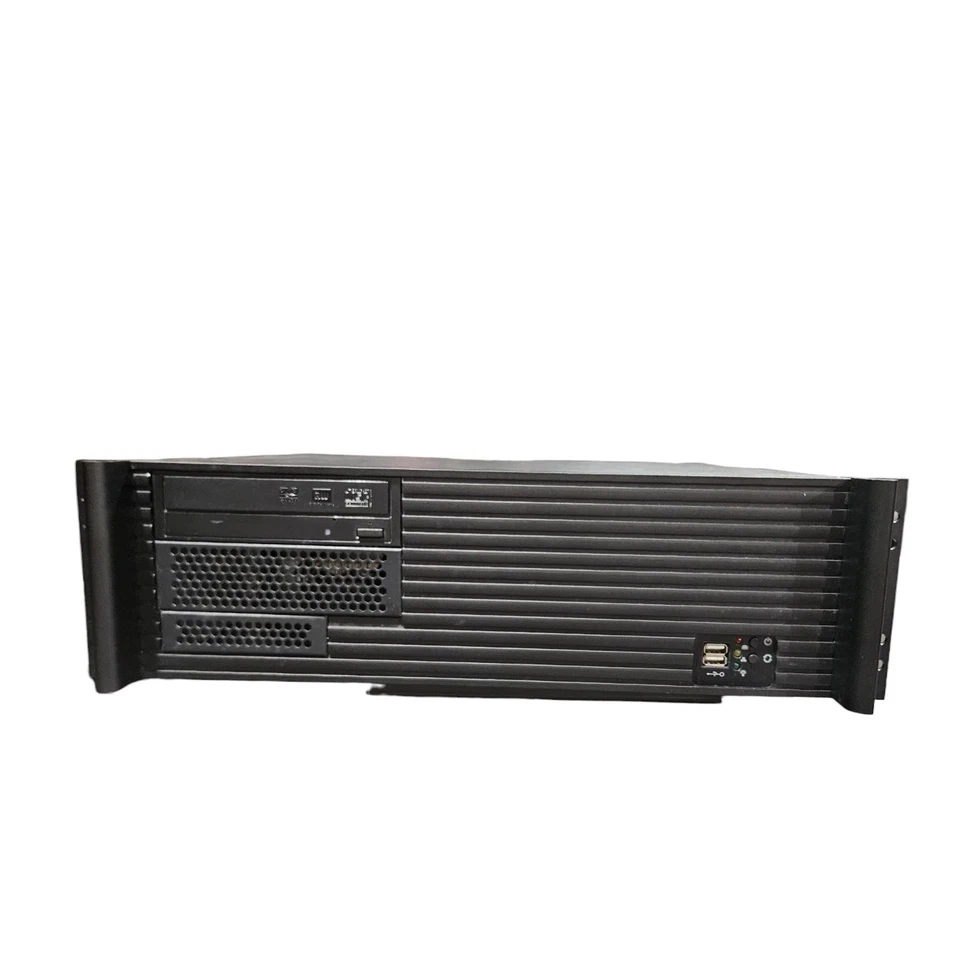 RackChoice 3U Short Depth Rackmount MATX Server Chassis / PSU / DVD Drive  - Image 2 of 4
