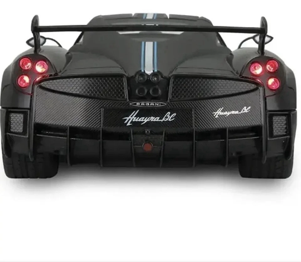 Official licensed model 1:14 Rastar RC Pagani Huayra Super Sports Car (Black) - Image 2 of 3