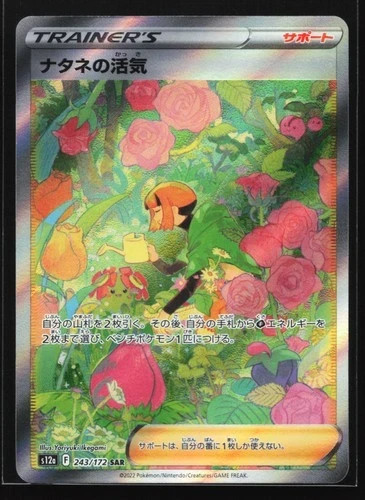 Pokémon TCG Gardenia’s Vigor 243/172 Japanese VSTAR Universe SAR NM