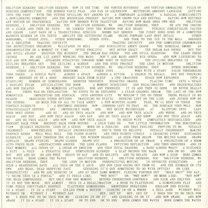 Ben Vida Oblivion Seekers LP Vinyl SP167LP NEW - Image 2