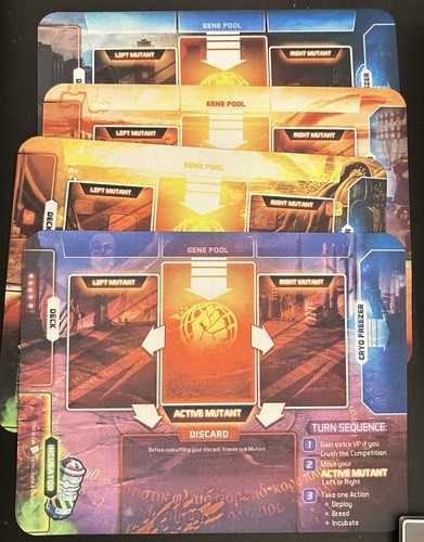 Mutants The Card Game + Next Level, Incubator Overload & Deep Freeze Expansions - 第 6/11 張圖片