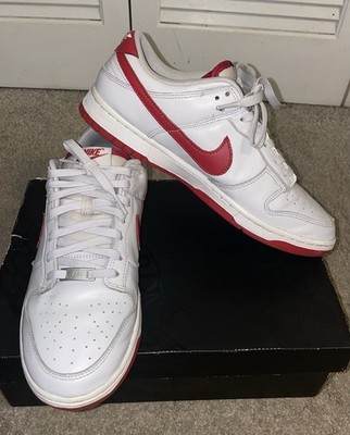 Nike Dunk Low Varsity Red White FJ0832-011 Men's Size 10.5