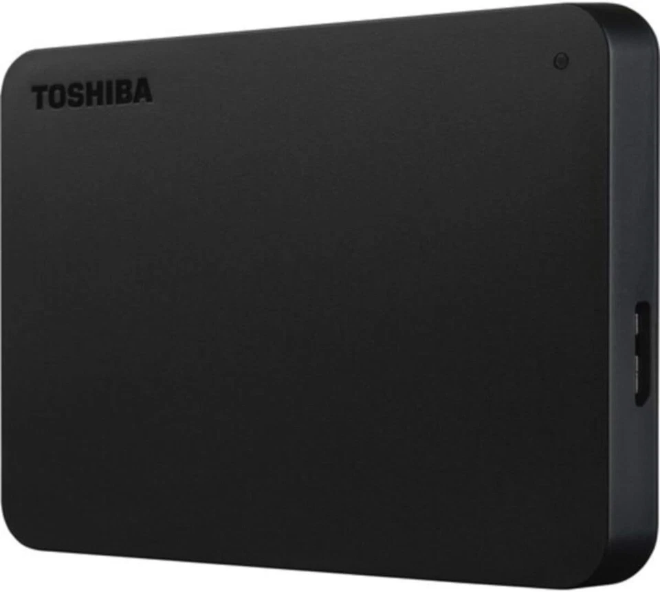 Toshiba 1TB Canvio Basics Portable External Hard Drive,USB 3.0 Gen 1, Black (HDT - Image 2 of 4