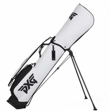 PXG Sport Carry Stand Bag Stand Half Case Caddy Bag White for Practice