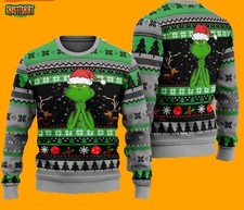 Grinch Ugly Christmas Sweater For Men amp Women