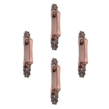  4 Pezzi Maniglie per Porte in Lega di Zinco Stile Europeo, Rustiche