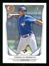 2014 Bowman #BP87 Franklin Barreto Toronto Blue Jays 63242