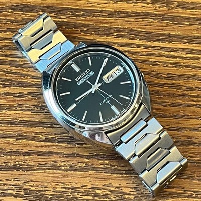 Seiko 5 Actus 7019-7070 Green Dial Automatic Watch 1971