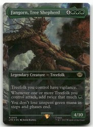 Fangorn, Tree Shepherd (Borderless) #415 Foil - Lord of the Rings MTG