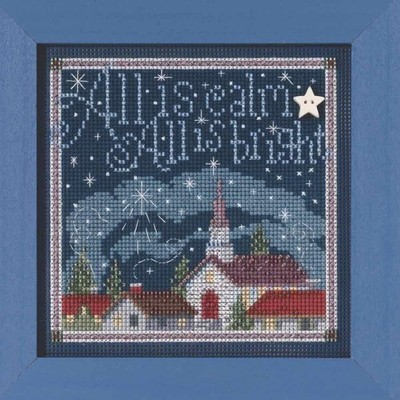 MILL HILL Buttons Beads Kit Counted Cross Stitch ALL IS CALM MH14-5305