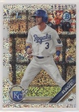 2019 Bowman Draft Chrome Sparkles Refractor John Rave #BDC-144 0x1