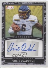 2022 SAGE Artistry Auto Silver Chris Oladokun #A-CO2 Auto 0w8