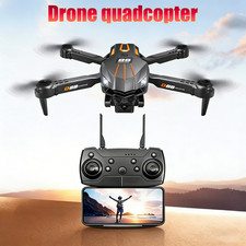 Drone 2026 4K HD Dual Camera WiFi FPV RC Foldable Quadcopter Remote With Screen~