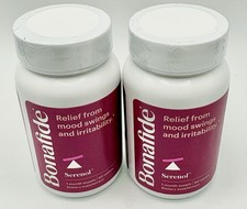  2 Bonafide Serenol 60 Tabs Relief Mood Swings Exp 5/14/26