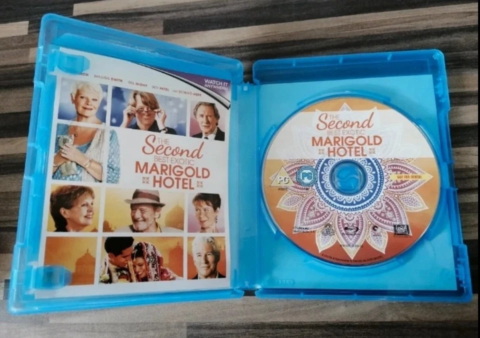 The Second Best Exotic Marigold Hotel Blu-ray (2015) Maggie Smith, Madden (DIR) - Image 2 of 3
