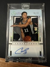 2025-2026 Panini Signature Series Carter Bryant Cornerstone 1/10 First On Print