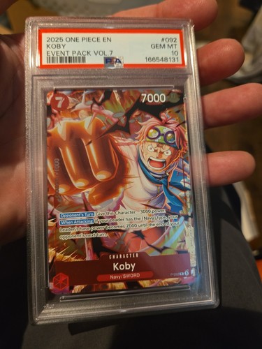 Koby (OP12 Release Event Winner) graded PSA 10 for sale on eBay