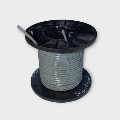Carol C0785A, 20/10 20 AWG Tinned 10 Conductor Shielded Cable - 125' Spool
