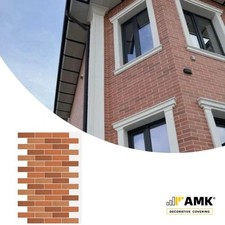 AMK exterior/interior wall cladding, brick effect, facade system, 0.9 m2 / sheet