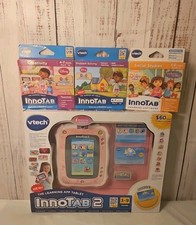New VTech InnoTab 2 Learning Tablet Bundle w/3 Games