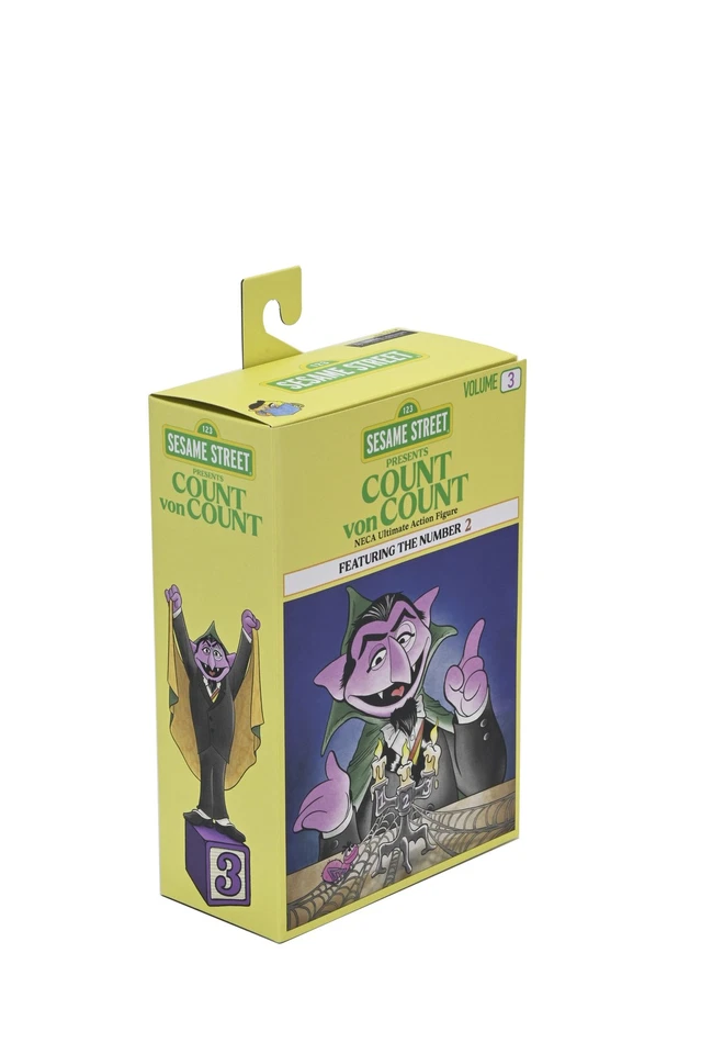 Figura Sesame Street Ultimate Count von Count NECA 86216 Foto 3 de 4