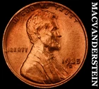 1935-D Lincoln Wheat Cent- Red- Choice Gem Brilliant Uncirculated Luster #J6201