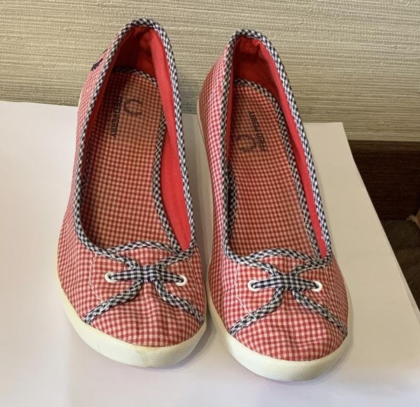 Women Fred Perry Heels Red 37.5