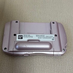 Bandai WonderSwan Color Perl Pink Handheld Console WSC-001 Tested Working Japan