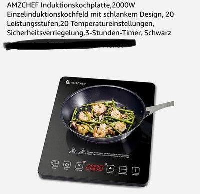 Induktionskochplatte amzchef OVP