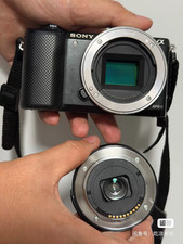 Sony Alpha a5000 Mirrorless Digital Camera with 16-50mm Lens Black English