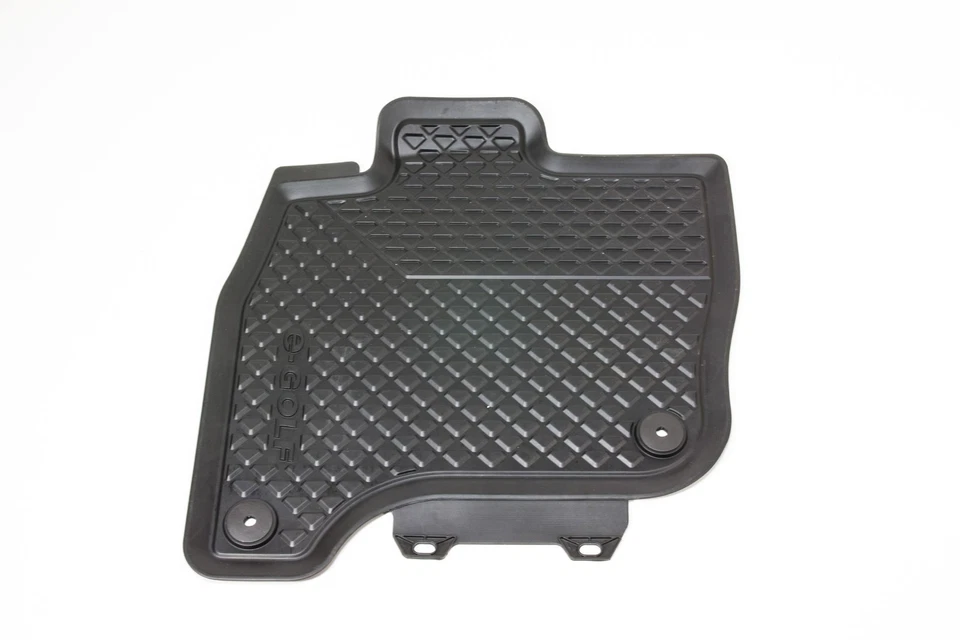 2015-2019 Volkswagen e-Golf European Rubber Floor Mats Genuine 5GE-061-500-B-041 - Image 2 of 4