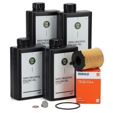4L ORIGINAL 5W-30 LL-04 Motoröl + MAHLE Ölfilter für MINI R56 R55 ONE D COOPER D