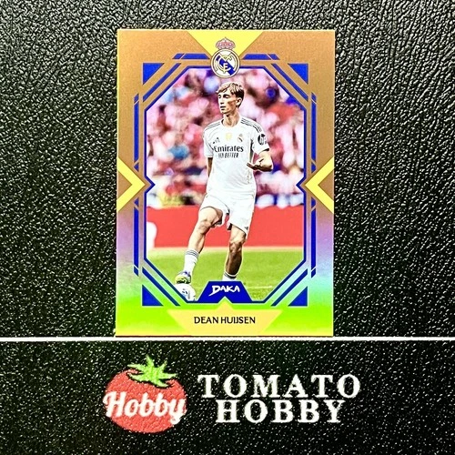 DEAN HUIJSEN /25 ORANGE REFRACTOR DAKA TOP AUDIENCE 2025-26 REAL MADRID