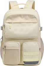 Water Resistant Backpack with Multifunctional Pockets for Teens, Durable Bookbag