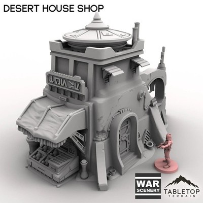 Desert House Shop - Compatible with Star Wars Legion Shatterpoint
