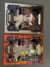 2024 Panini Prizm - Aaron Judge #29 Base & Red Pulsar Prizm /399 Yankees