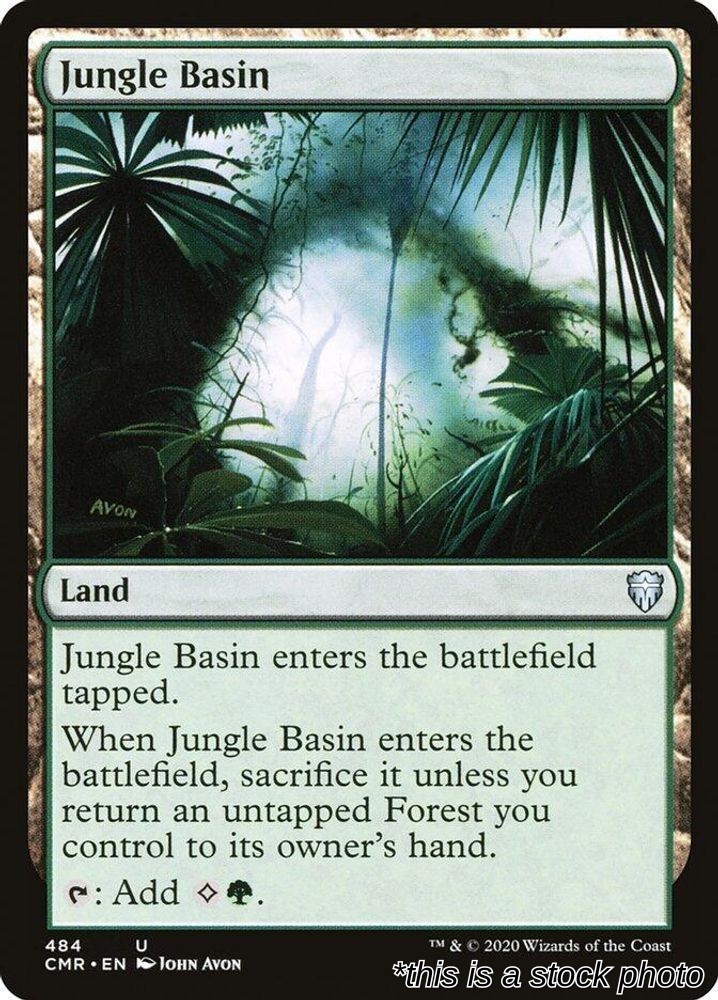 Jungle Basin Commander Legends #484