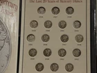 1926-1945 (18) Mercury Dimes in Case VG/VF