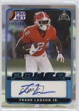 2021 Leaf Pro Set Power Platinum Spectrum Foil 72/99 Frank Ladson Jr Auto 7qj