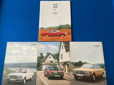 Original 1980 Mercedes 200D/240D/300D Sales Catalogue, with matching Leaflets.